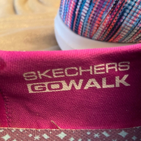 Skechers Air Cooled GOWALK Women's Multicolor Slip-On Shoes SIZE 8.5 - Picture 6 of 8